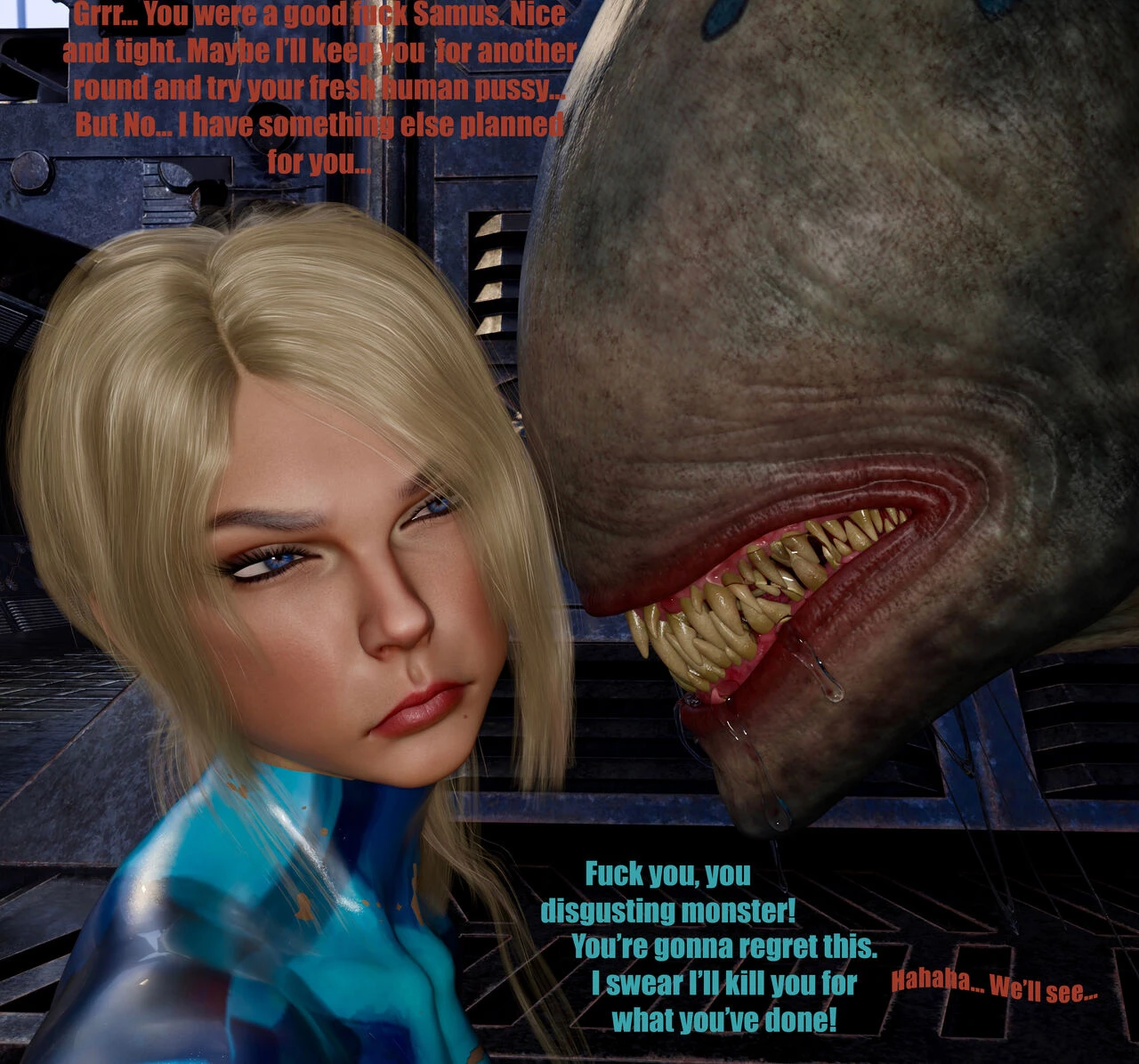 Samus's final mission: No escape porn comic picture 41