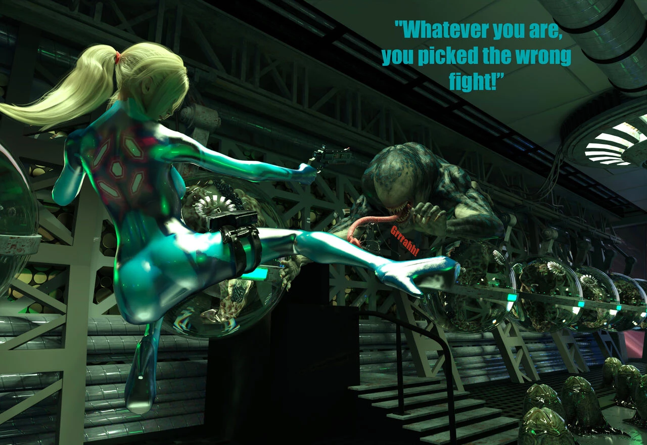 Samus's final mission: No escape porn comic picture 5