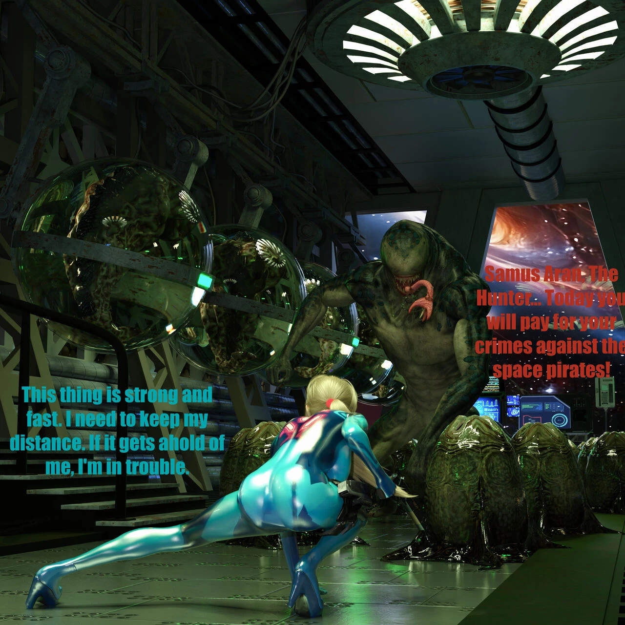 Samus's final mission: No escape porn comic picture 6