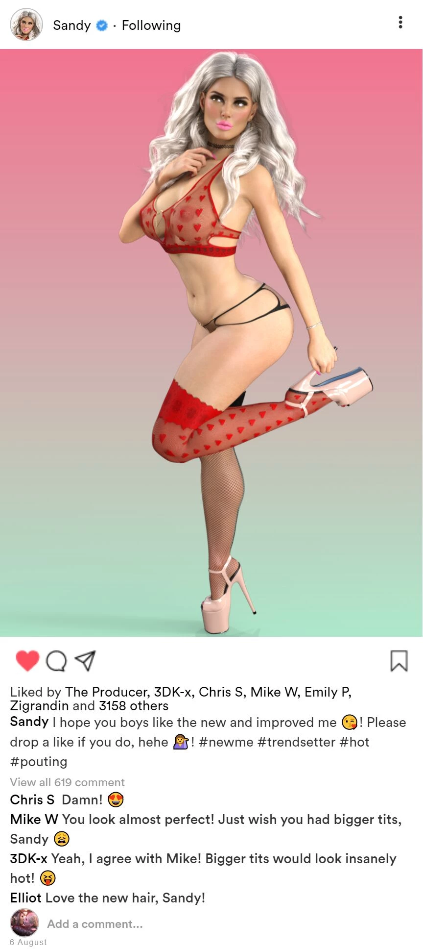 Sandra's Ratings porn comic picture 19