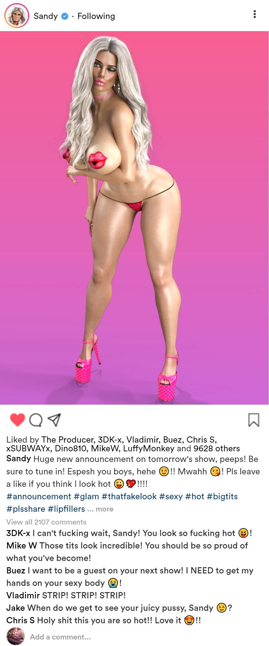 Sandra's Ratings porn comic picture 26