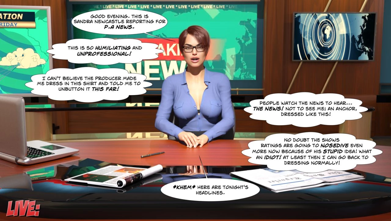 Sandra's Ratings porn comic picture 3