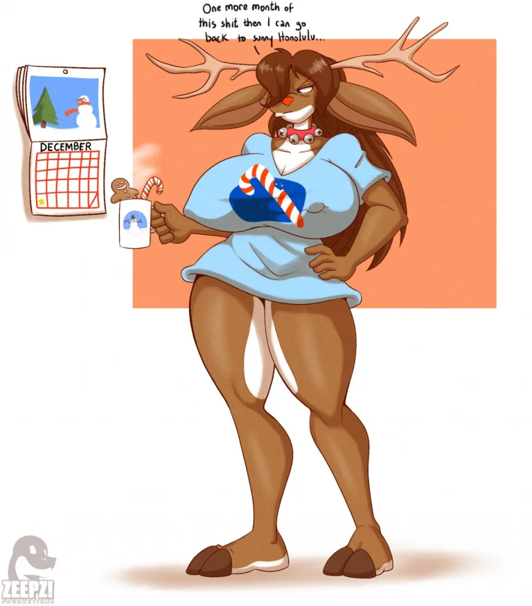 Santa's Reindeers porn comic picture 17