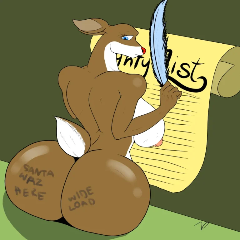 Santa's Reindeers porn comic picture 4