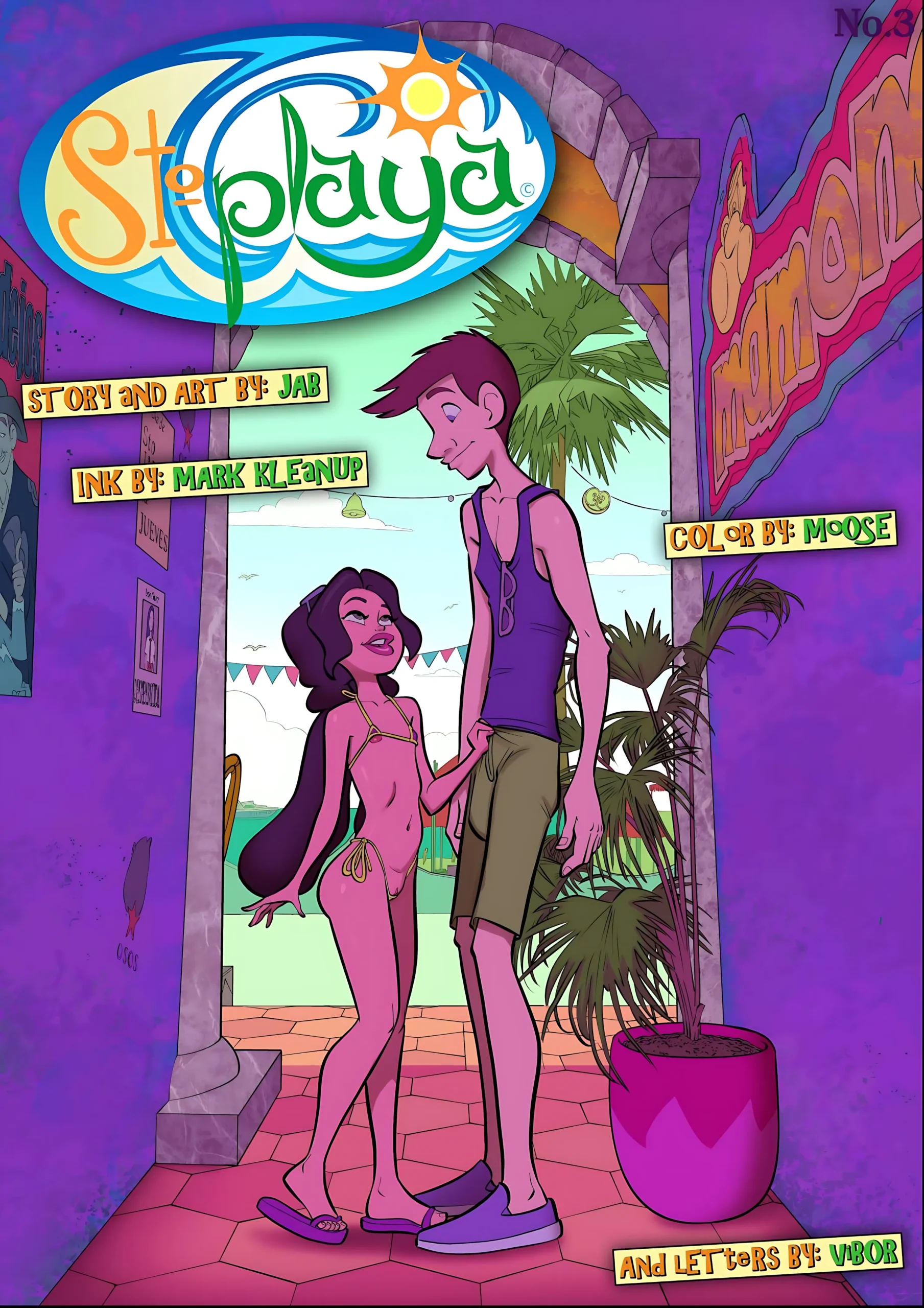 Santo Playa 3 porn comic picture 1