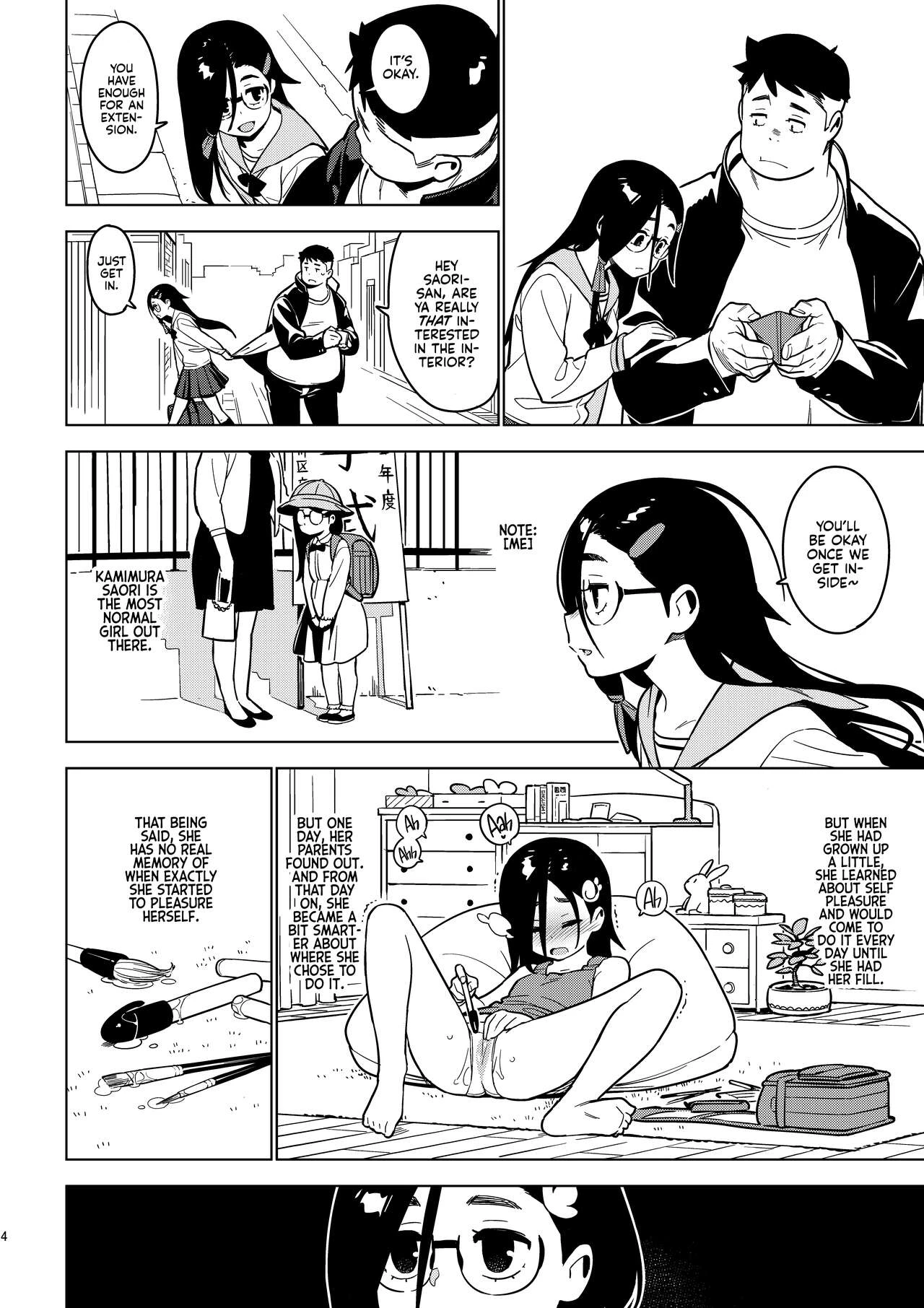 Saori porn comic picture 3