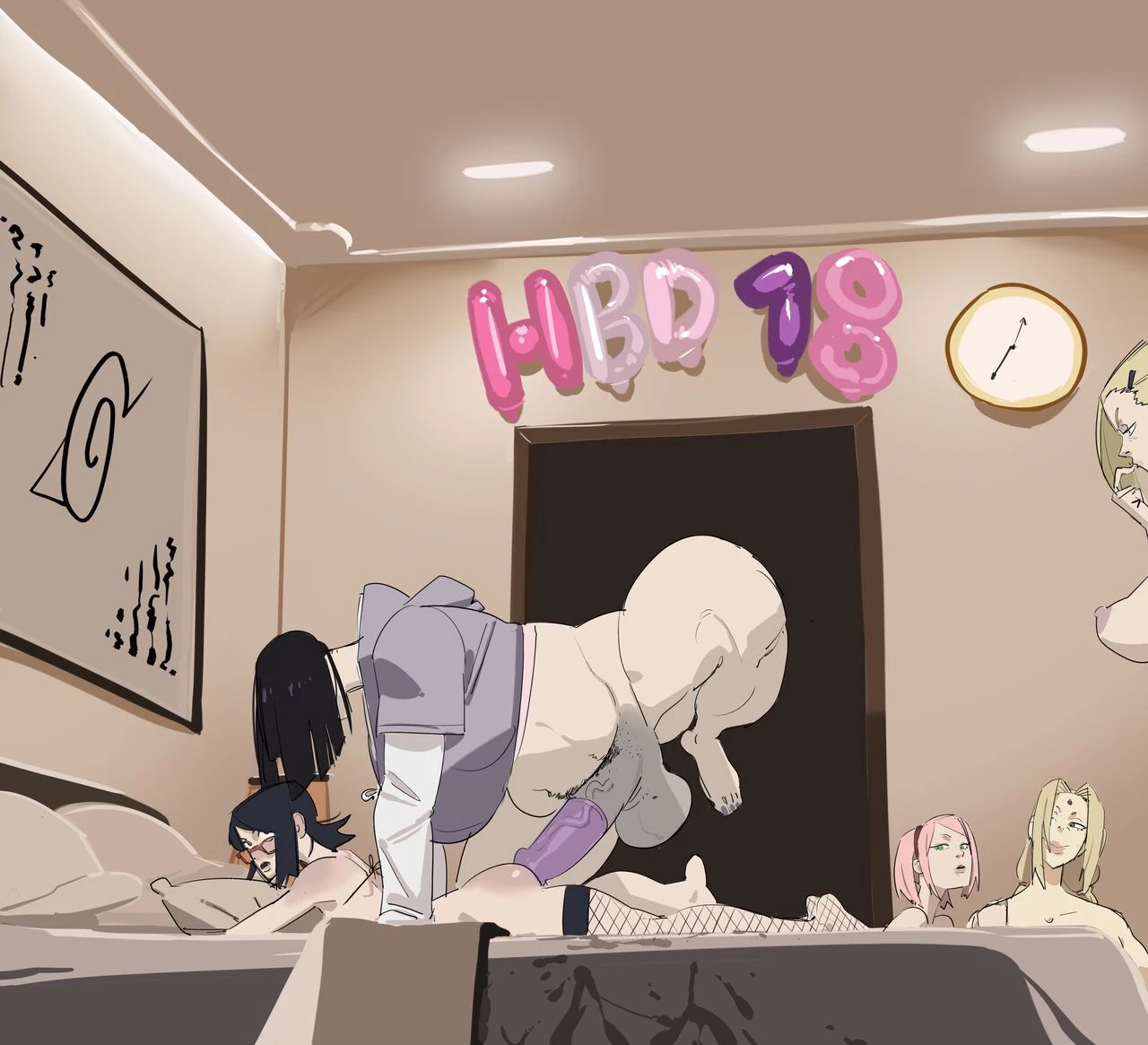 Sarada Birthday porn comic picture 17