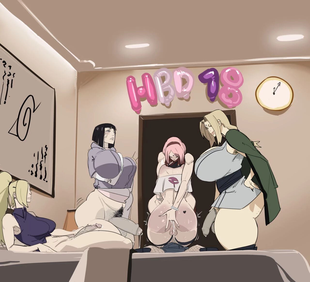 Sarada Birthday porn comic picture 2