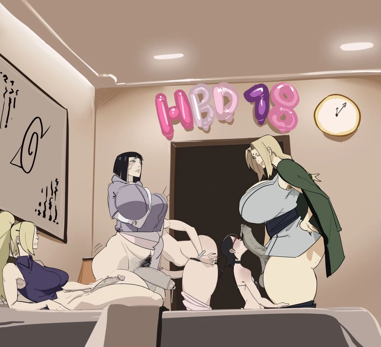 Sarada Birthday porn comic picture 3