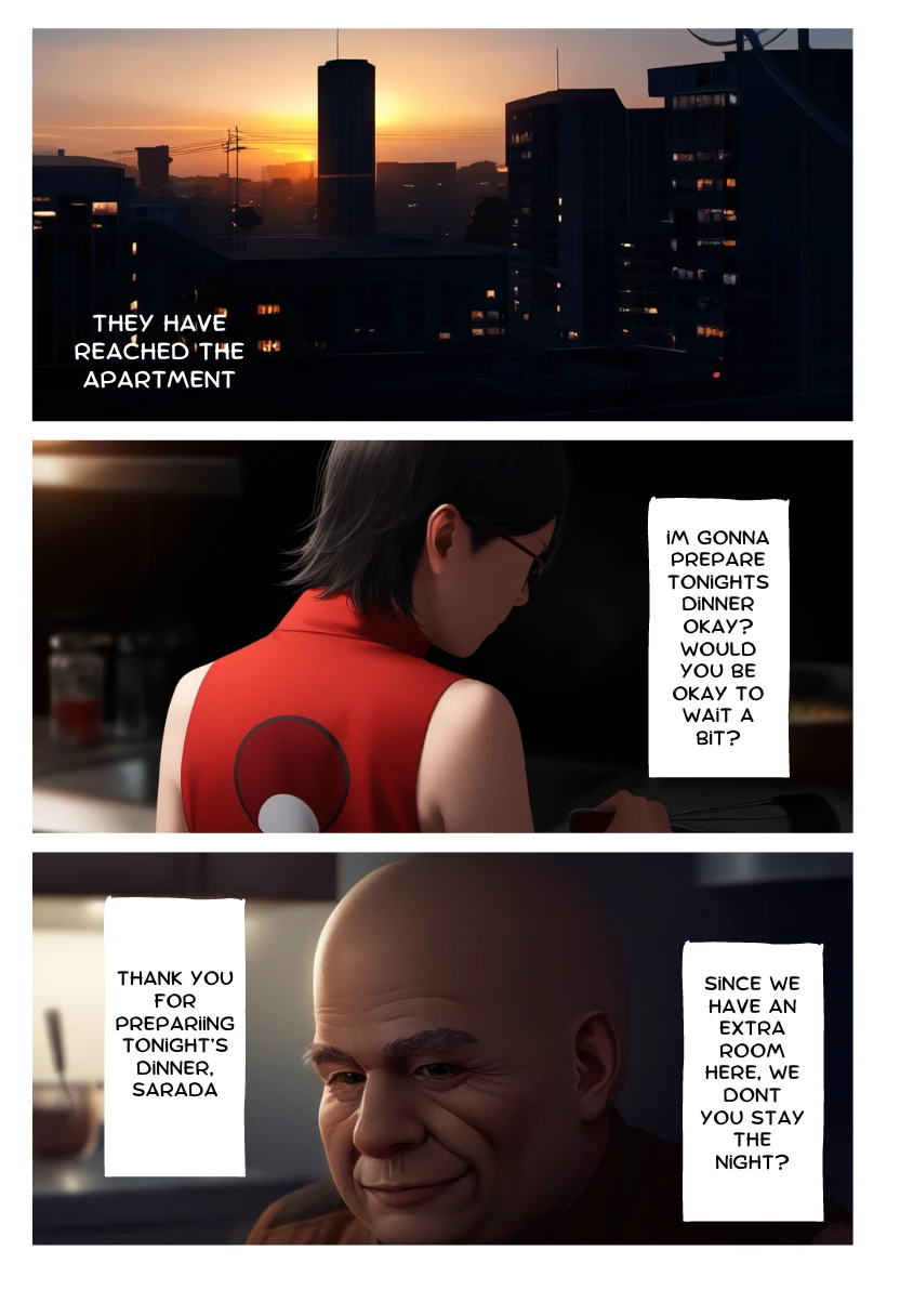 Sarada's Secret 2 porn comic picture 10