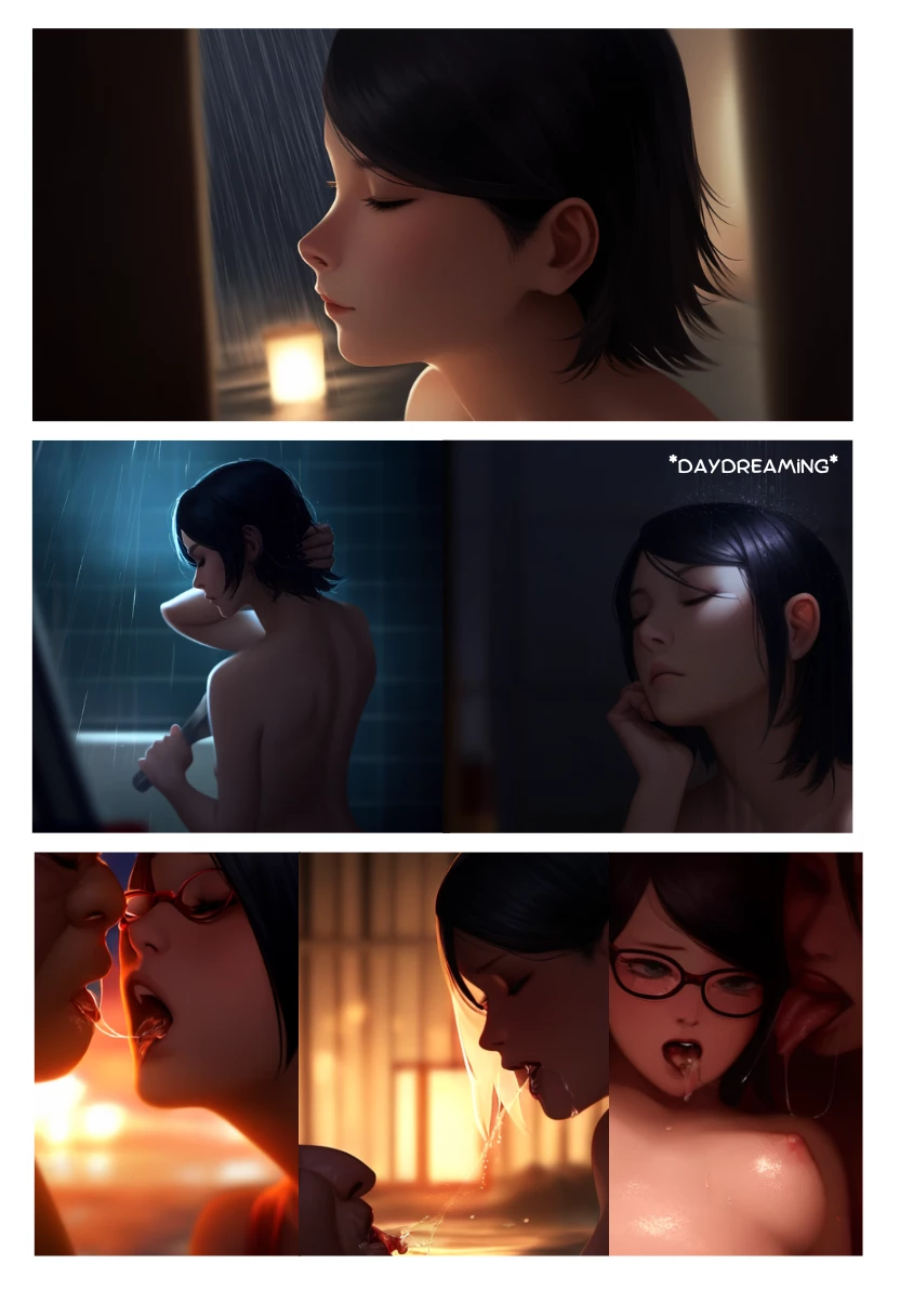 Sarada's Secret 2 porn comic picture 12