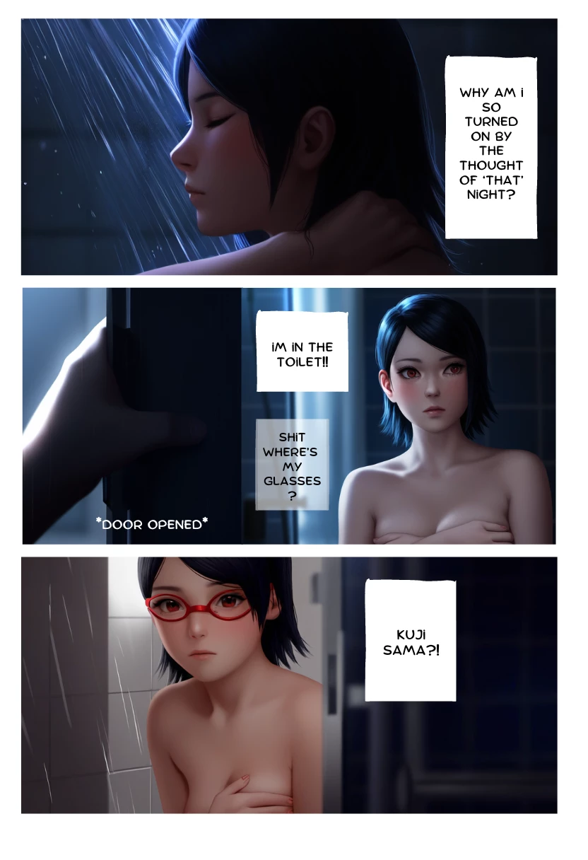 Sarada's Secret 2 porn comic picture 13