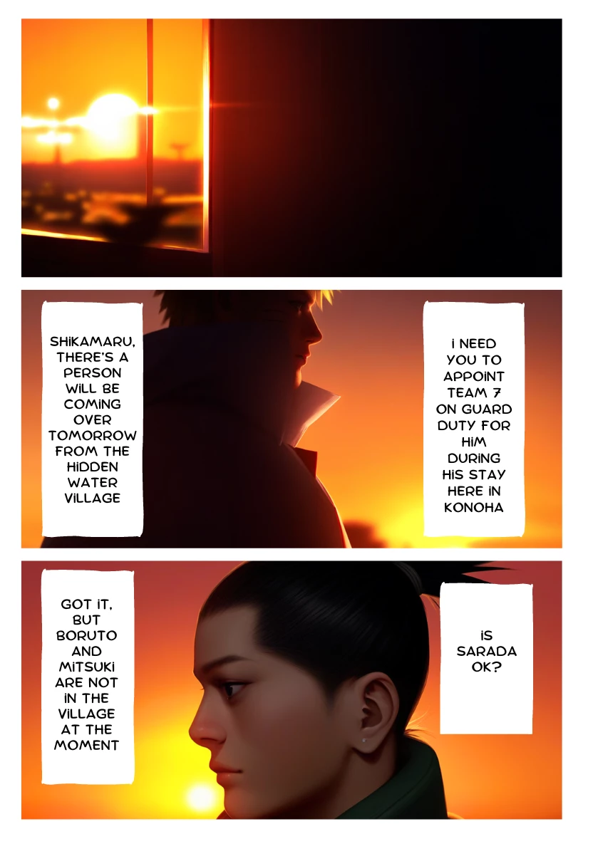 Sarada's Secret 2 porn comic picture 3