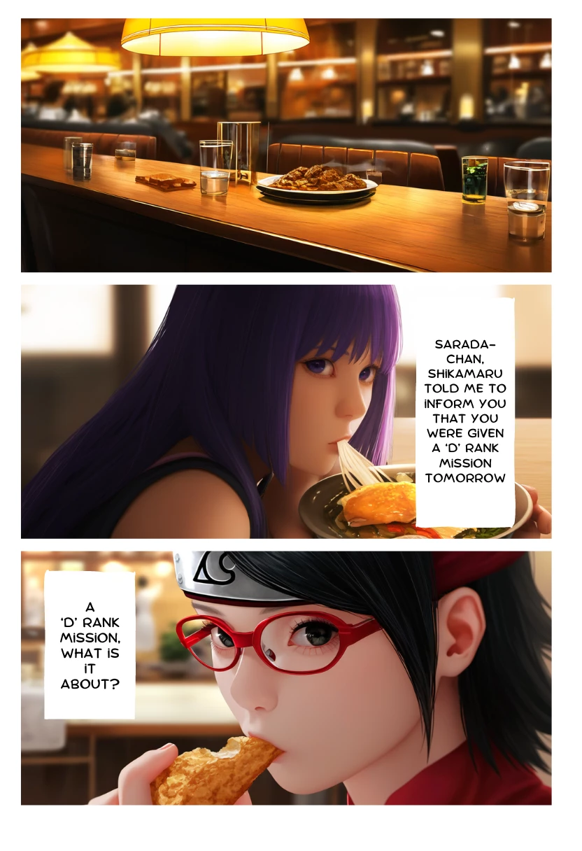 Sarada's Secret 2 porn comic picture 5