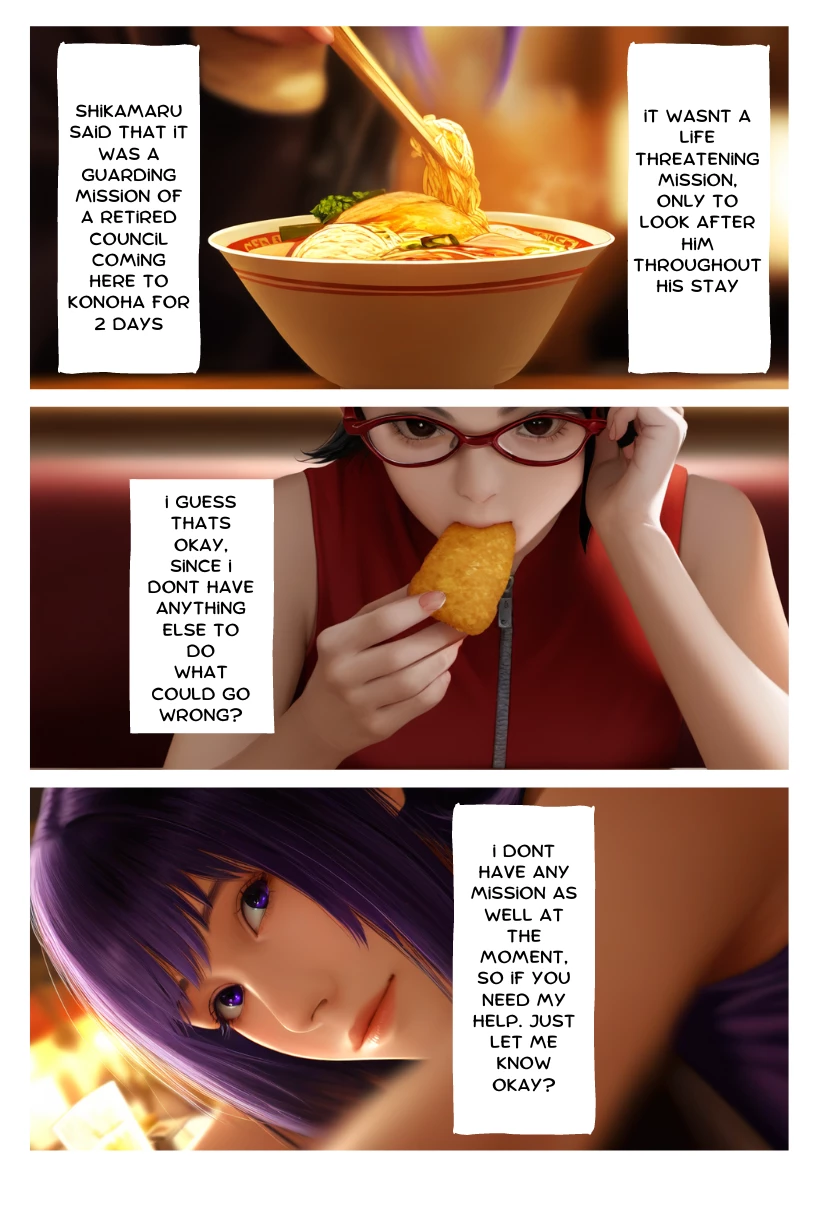 Sarada's Secret 2 porn comic picture 6