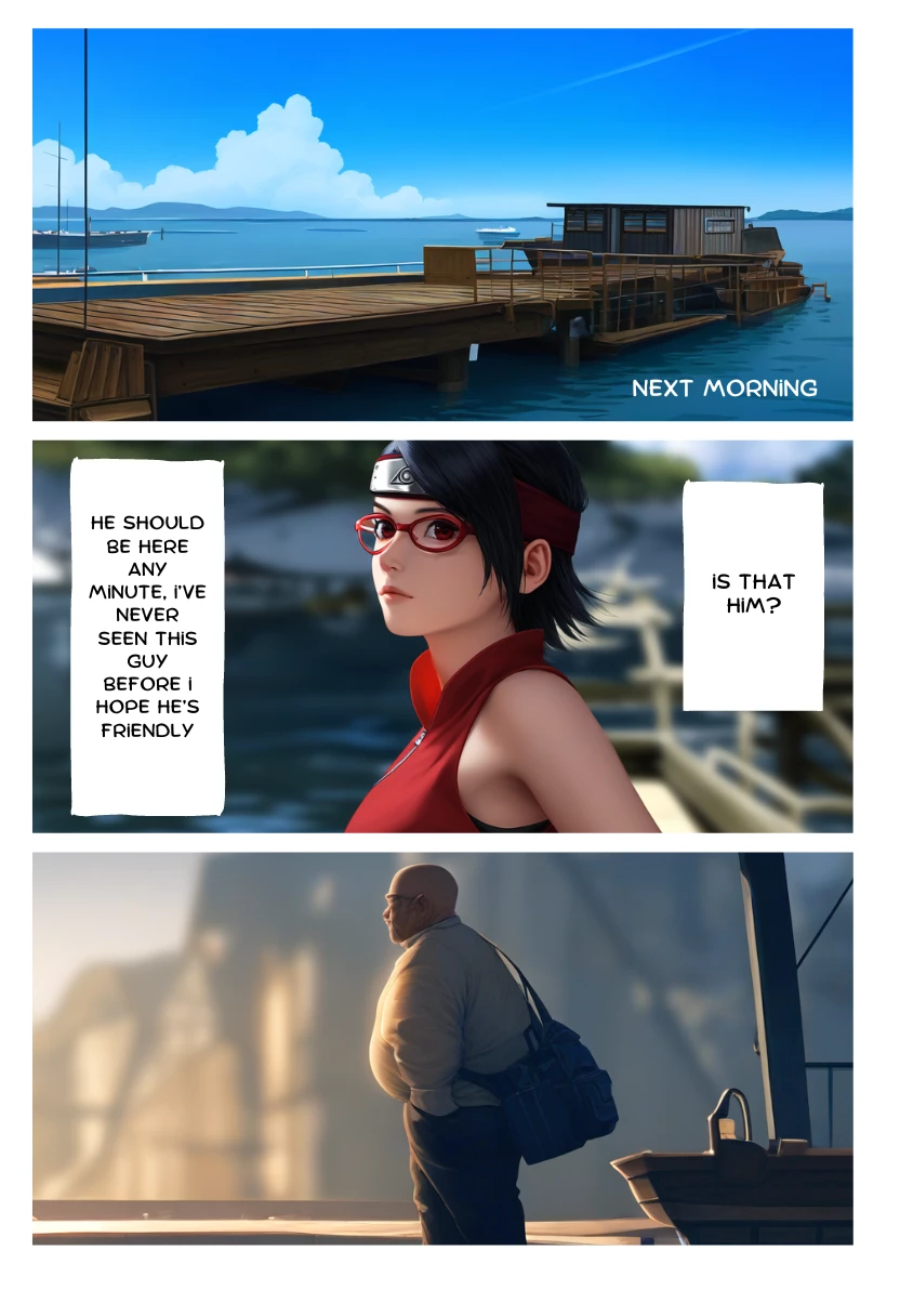 Sarada's Secret 2 porn comic picture 7
