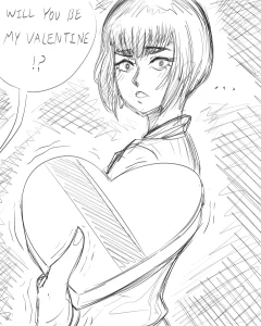 Satsuki Valentines Date porn comic picture 1