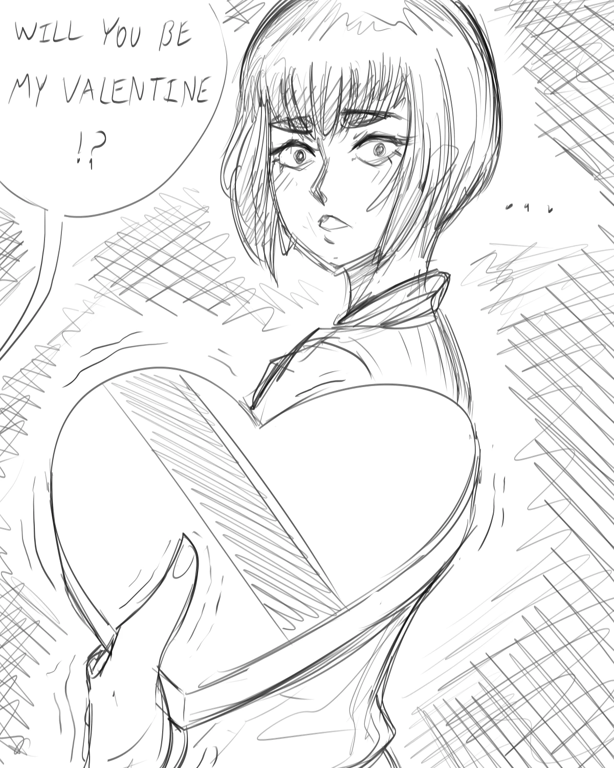 Satsuki Valentines Date porn comic picture 1