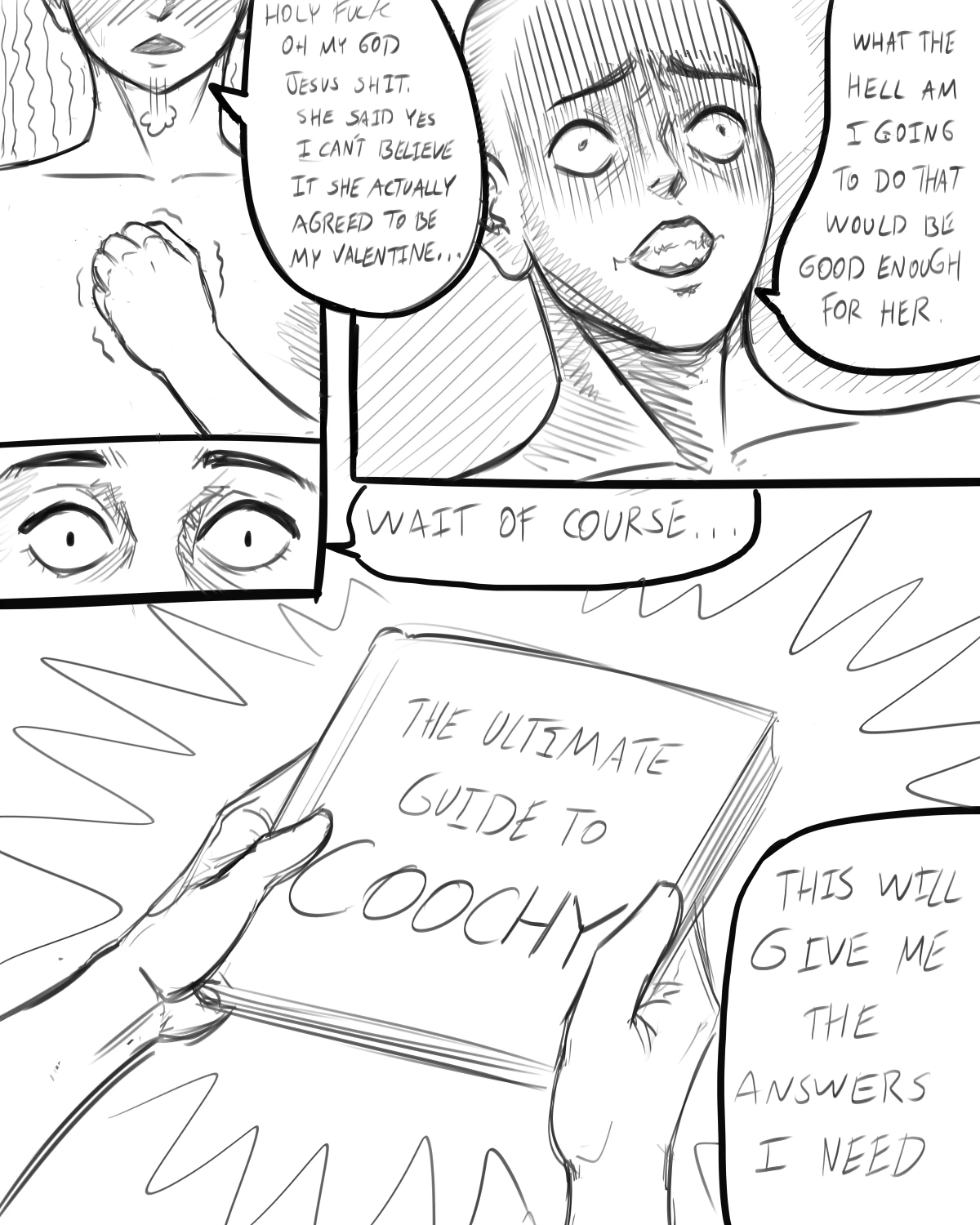 Satsuki Valentines Date porn comic picture 3