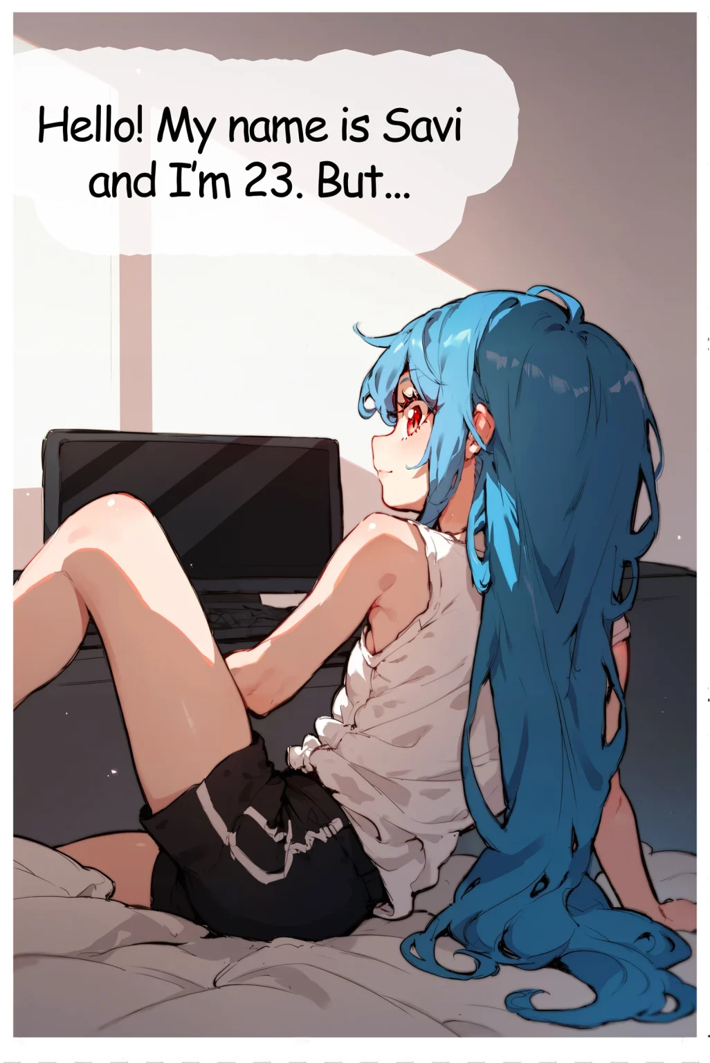 Savi want a big breasts. porn comic picture 1