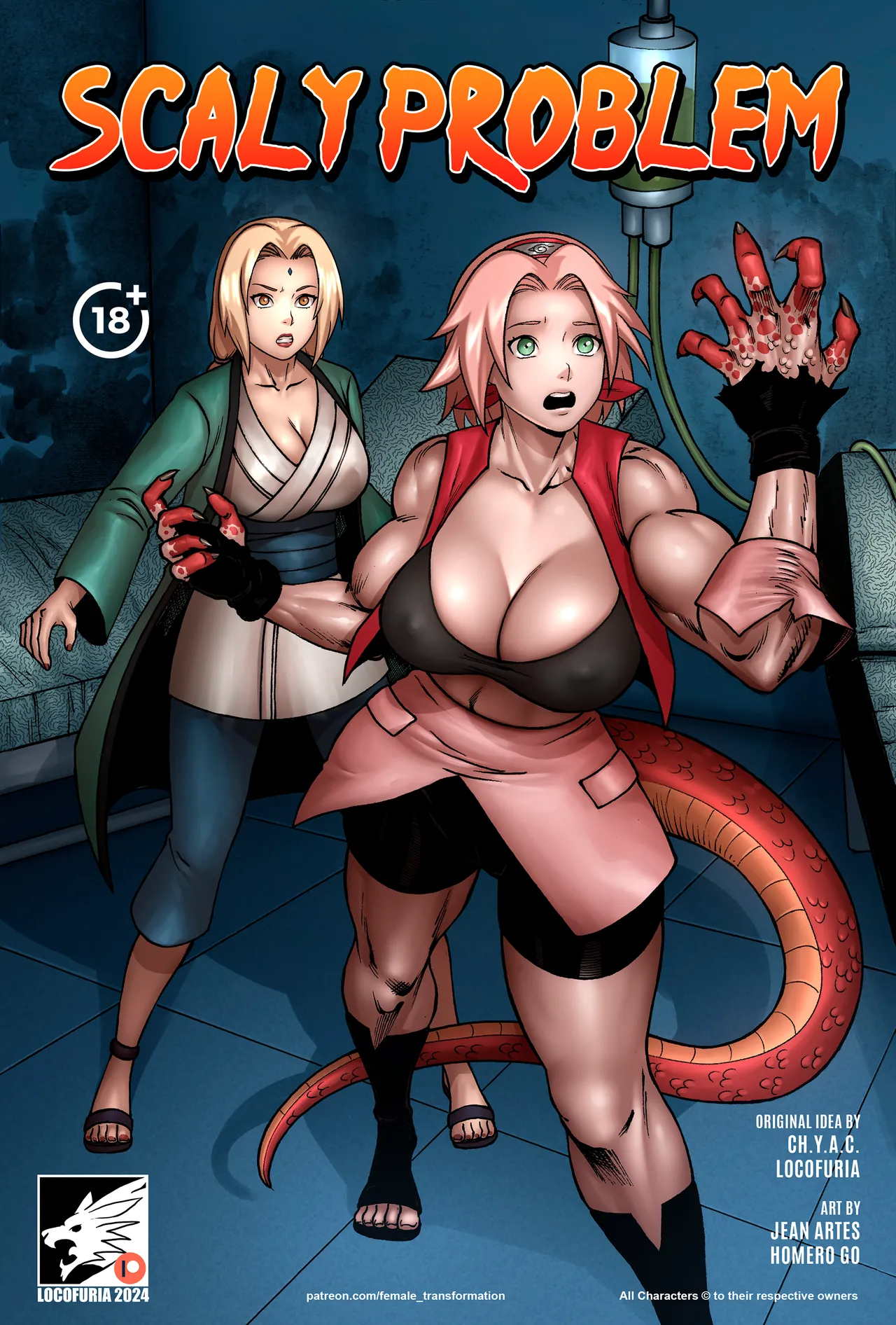 Scaly Problem porn comic picture 1