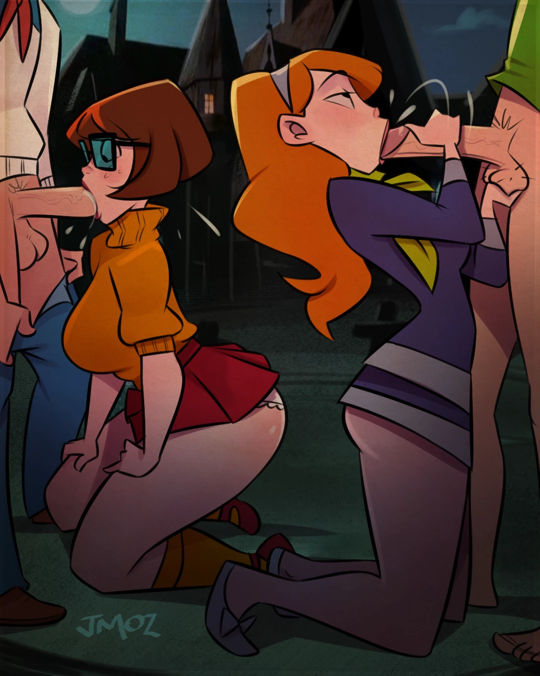 Scooby-Doo porn comic picture 1