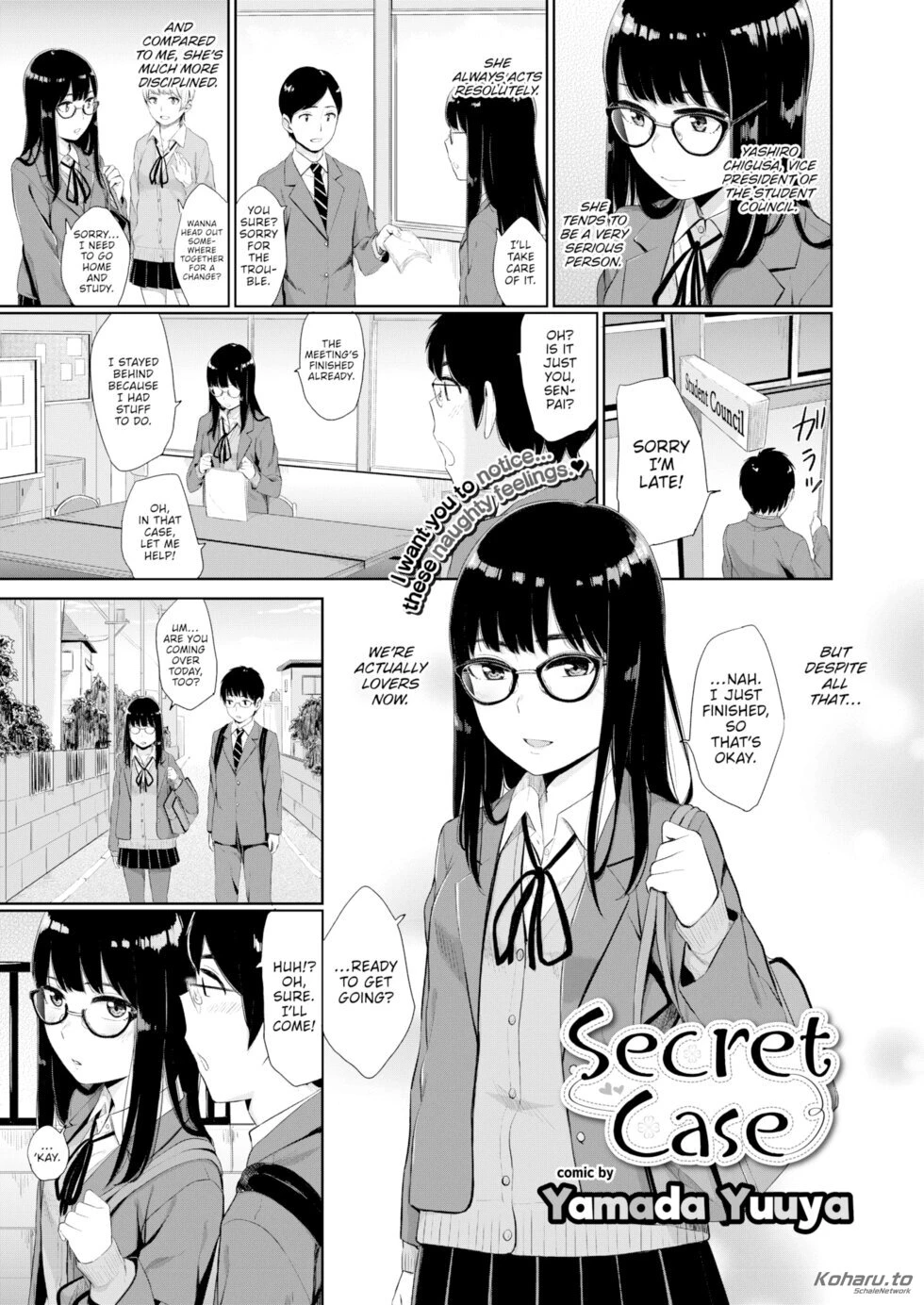 Secret Case porn comic picture 1