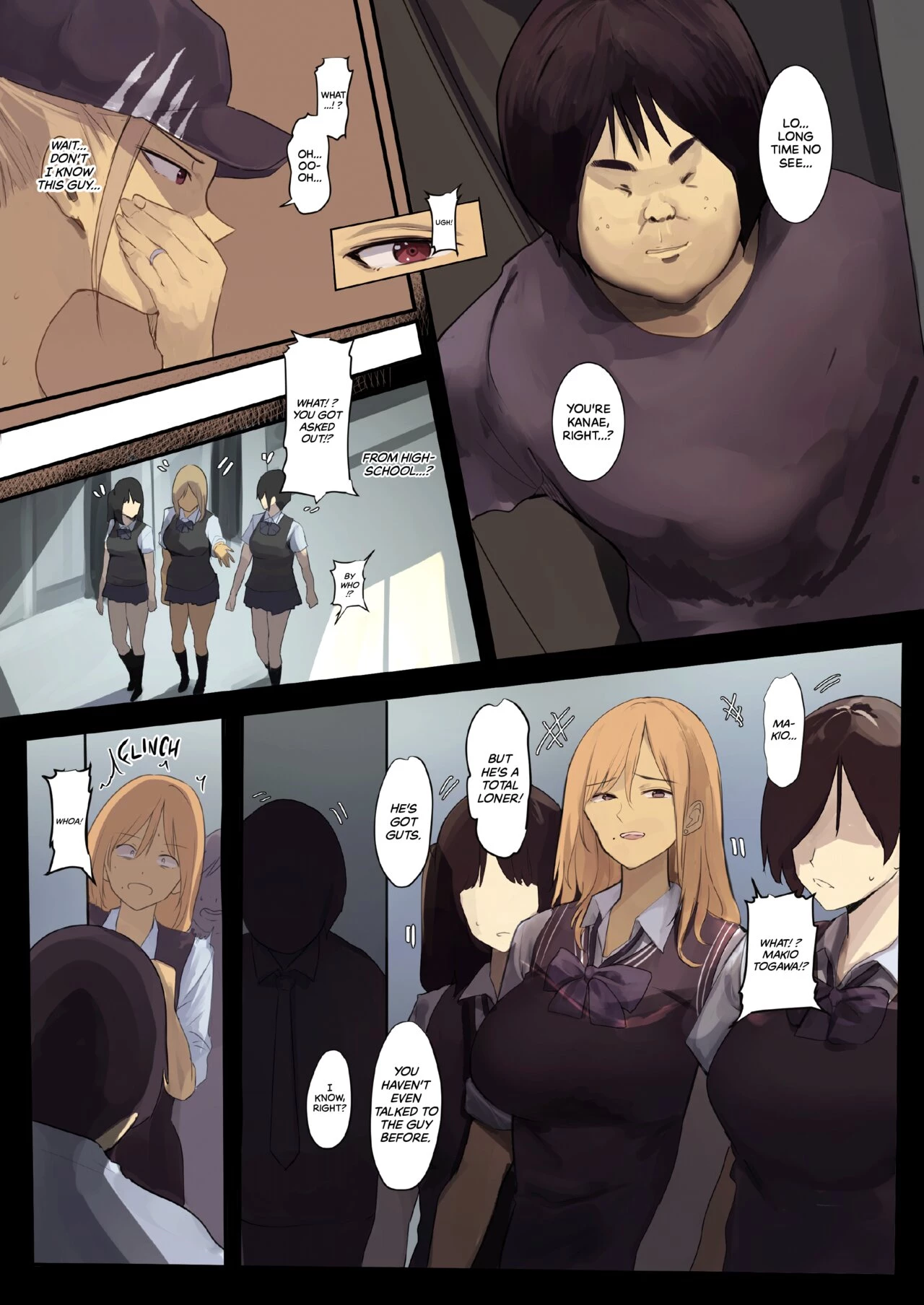 Secret Delivery for My Ex-Classmate porn comic picture 5