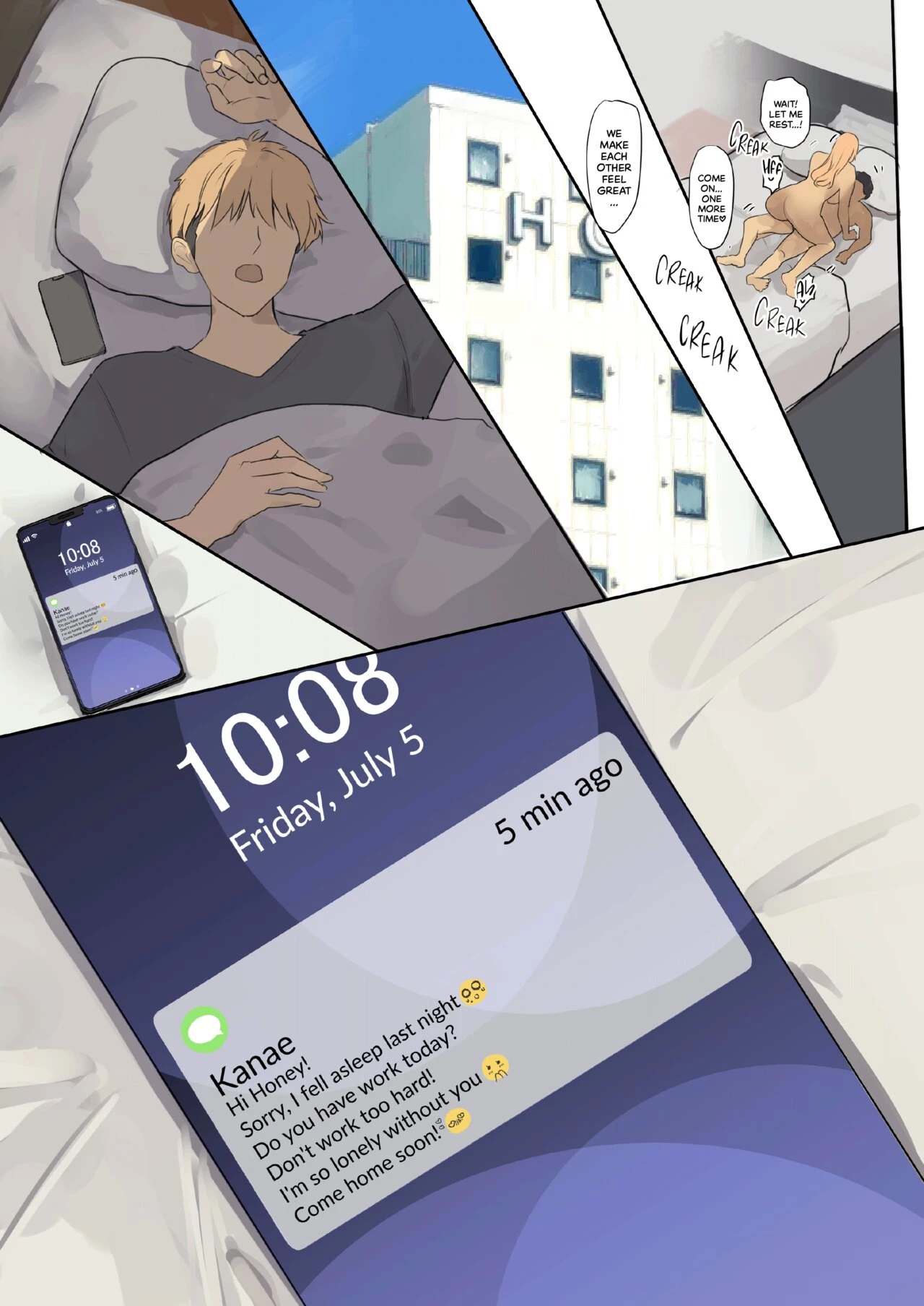 Secret Delivery for My Ex-Classmate porn comic picture 57