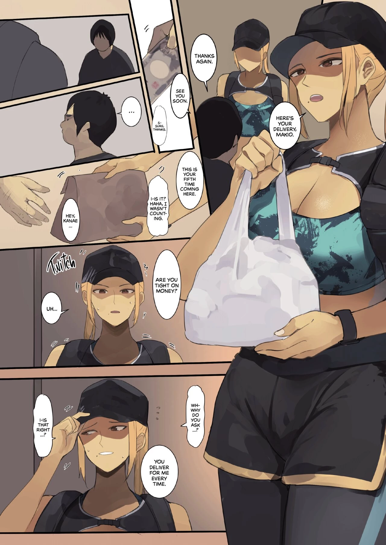 Secret Delivery for My Ex-Classmate porn comic picture 9