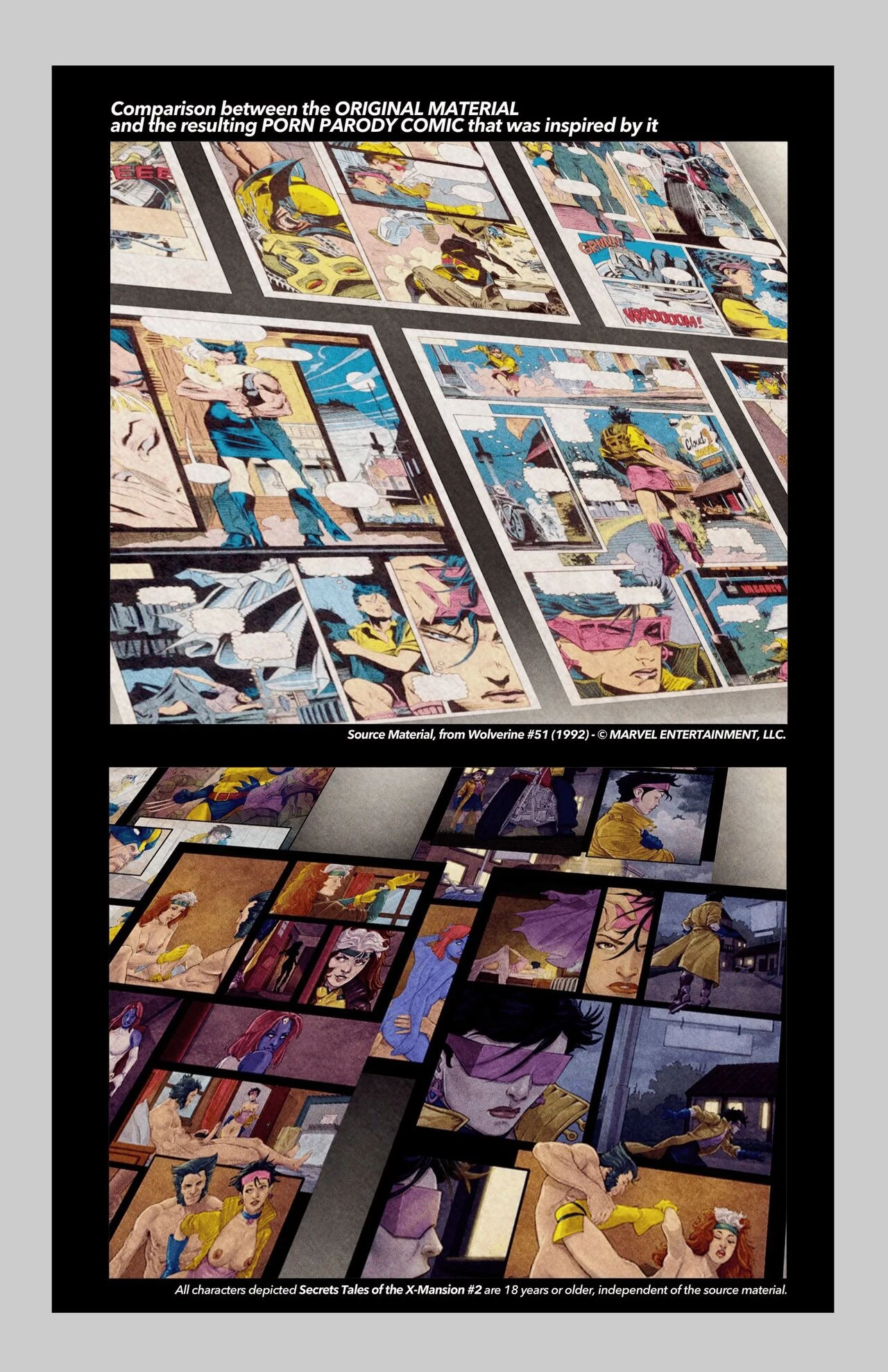 Secret Tales Of The X-Mansion - Shapeshifting Shenanigans porn comic picture 17