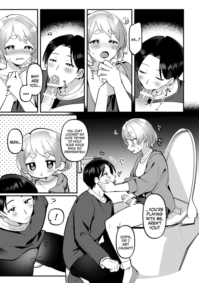 Secretly Doing This And That With My Futanari Girlfriend During A Date | Date-Chuu, Futari de Kossori xxx Suru Kai porn comic picture 13