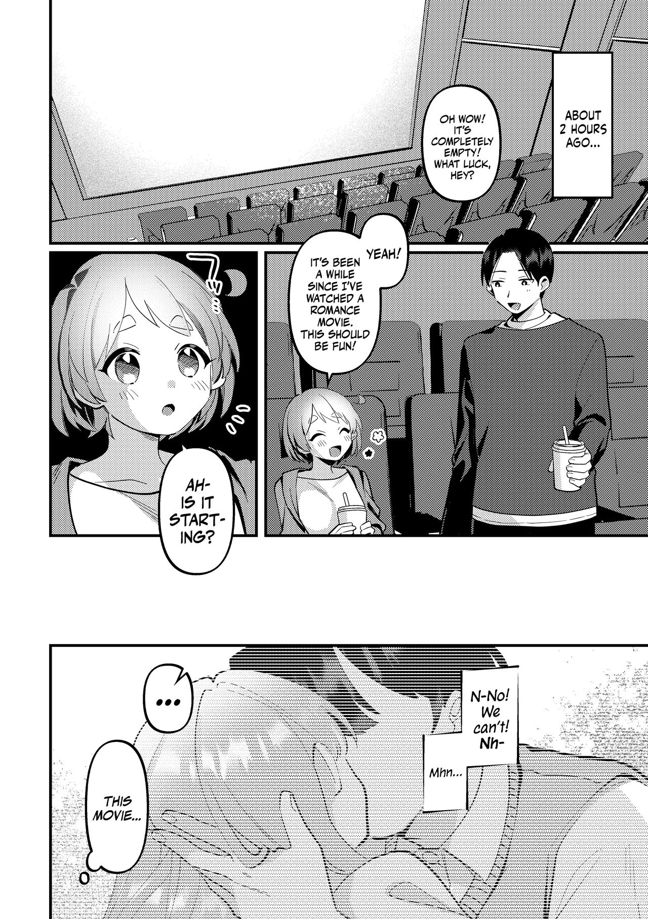 Secretly Doing This And That With My Futanari Girlfriend During A Date | Date-Chuu, Futari de Kossori xxx Suru Kai porn comic picture 6