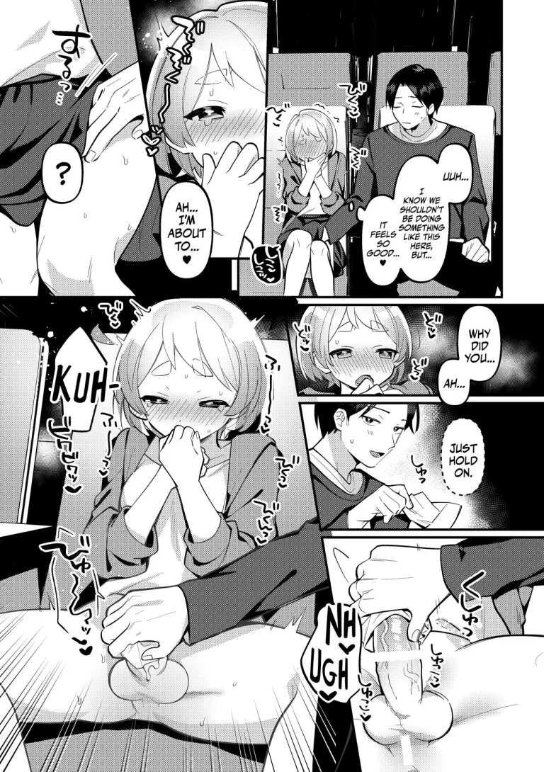 Secretly Doing This And That With My Futanari Girlfriend During A Date | Date-Chuu, Futari de Kossori xxx Suru Kai porn comic picture 9