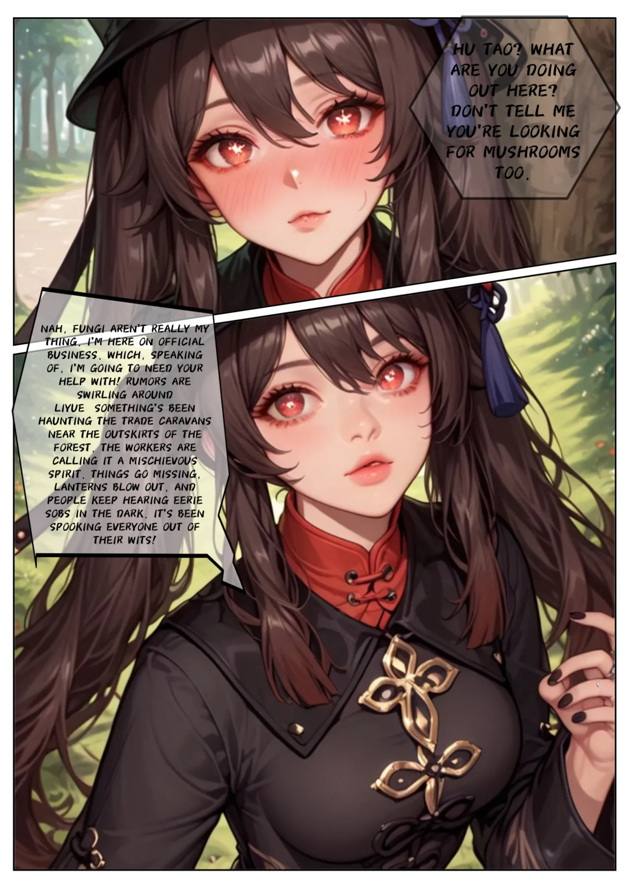 Secrets of the wandering spirit porn comic picture 3