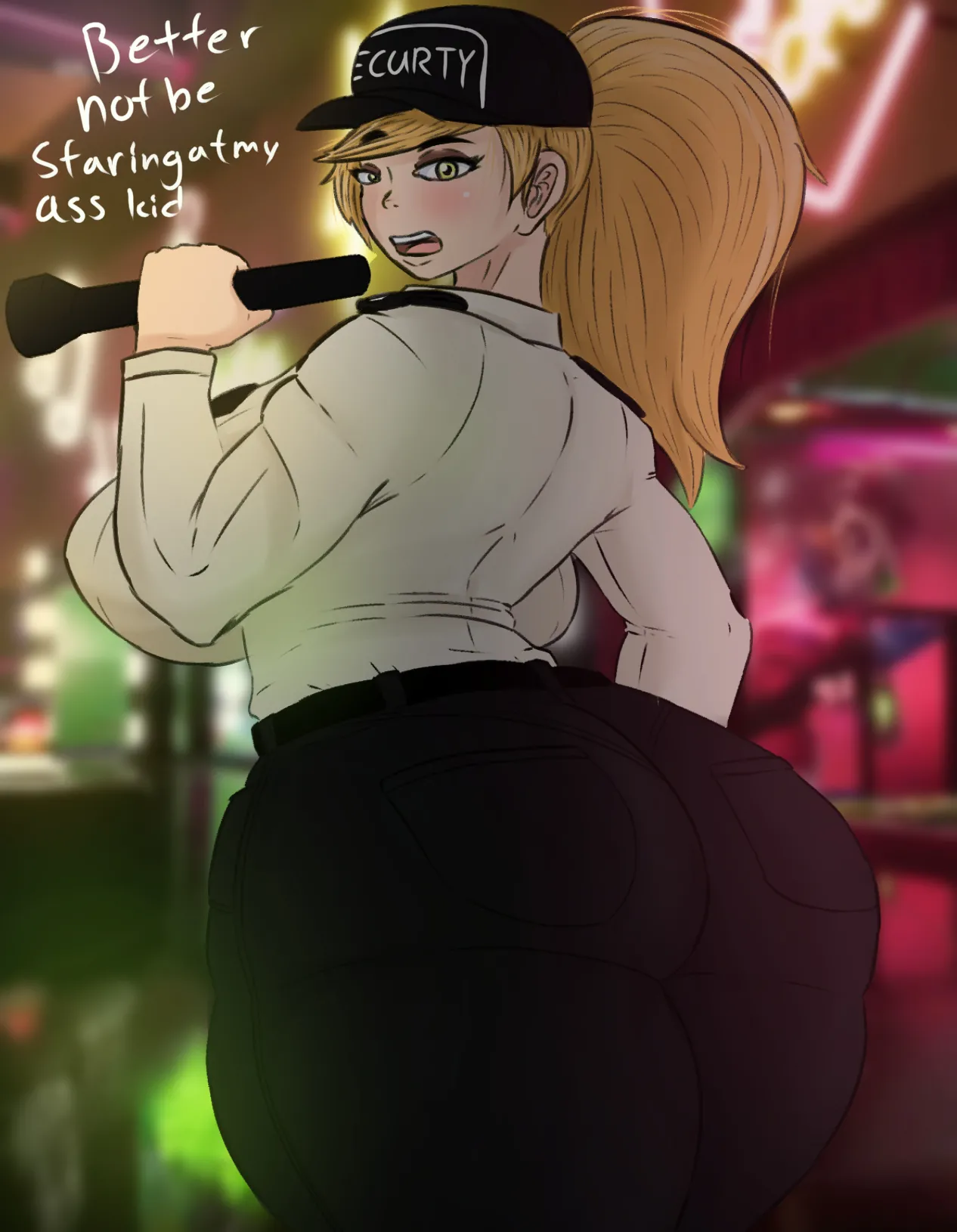 Security Check porn comic picture 1