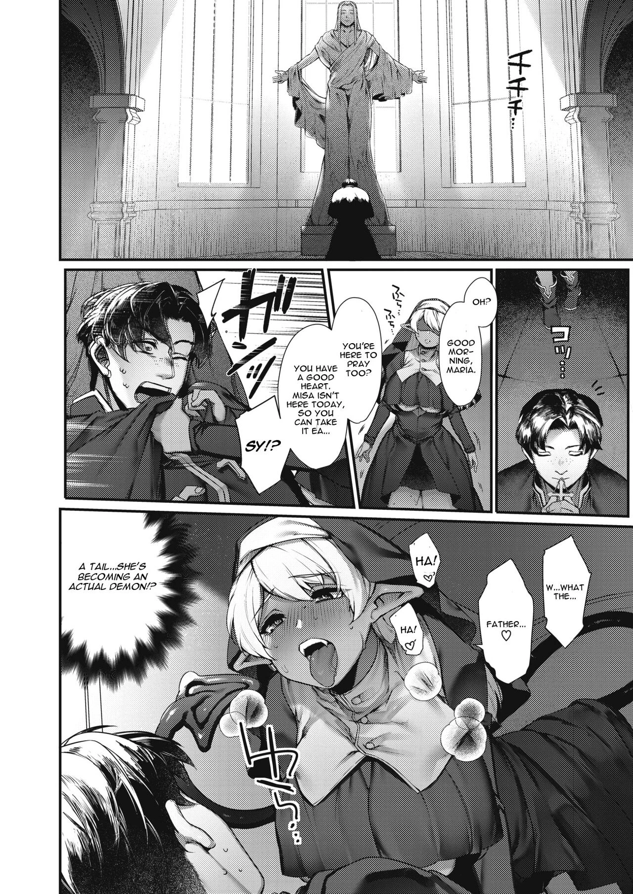 Sei naru Fukuin porn comic picture 6