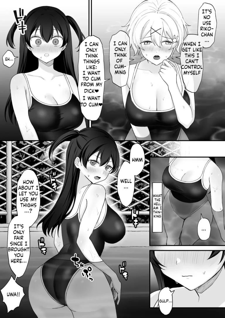 Seiyoku ni Maketa Natsu Futanari Shoujo to Noukou Nama Sex porn comic picture 10
