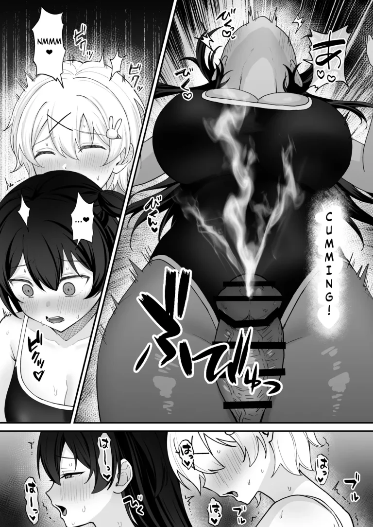 Seiyoku ni Maketa Natsu Futanari Shoujo to Noukou Nama Sex porn comic picture 13