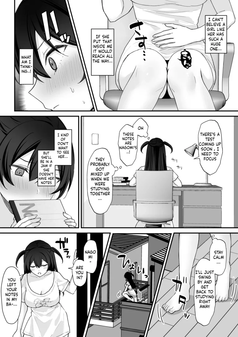 Seiyoku ni Maketa Natsu Futanari Shoujo to Noukou Nama Sex porn comic picture 15