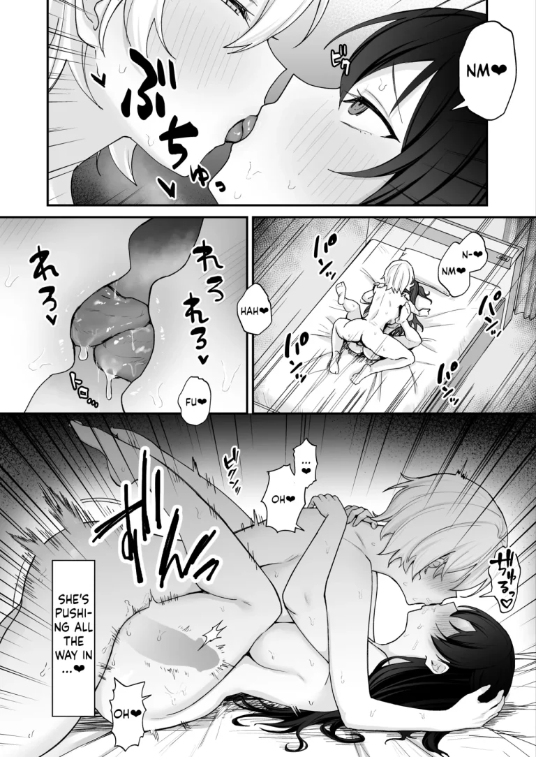 Seiyoku ni Maketa Natsu Futanari Shoujo to Noukou Nama Sex porn comic picture 35