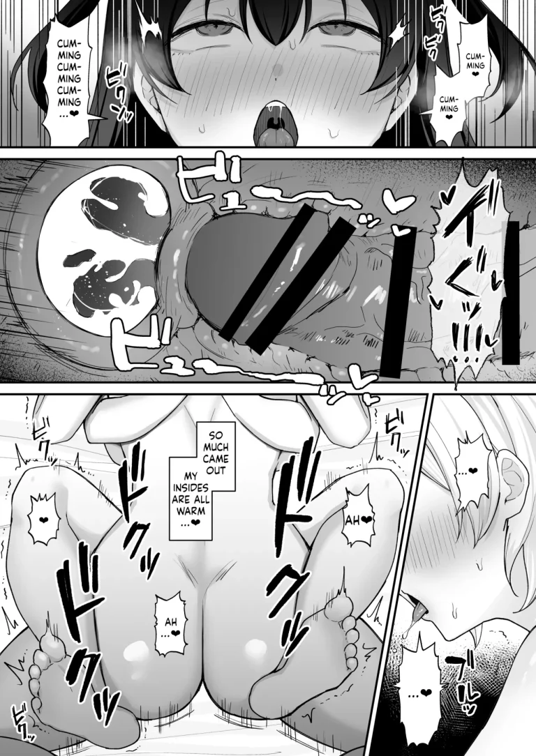 Seiyoku ni Maketa Natsu Futanari Shoujo to Noukou Nama Sex porn comic picture 36