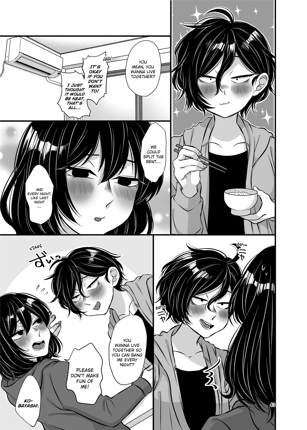 Senpai and Kohai porn comic picture 43