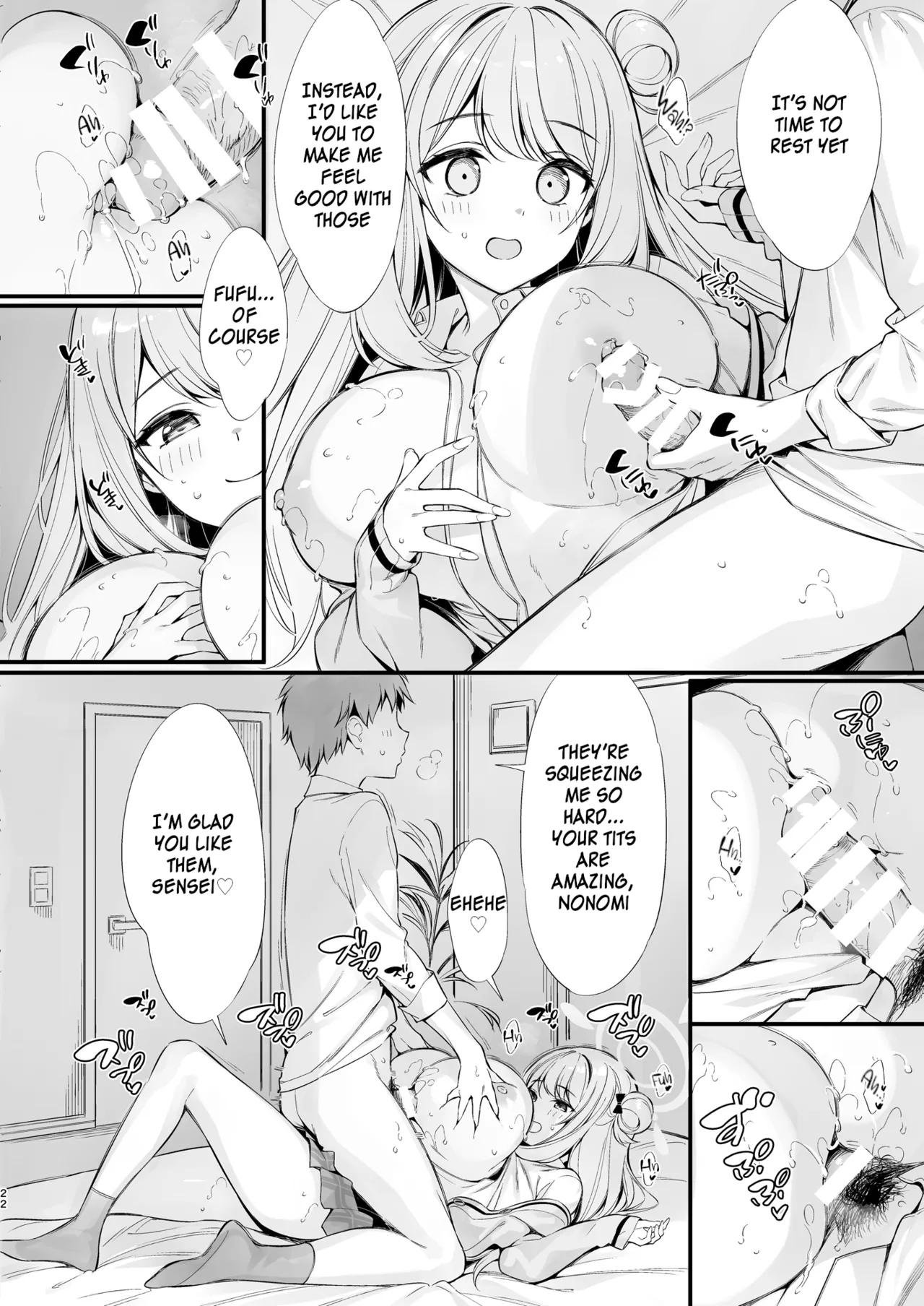 Sensei, are you sleeping? May I assault you? | Sensei, Nechattan desu ka? Osocchattemo Ii desu ka? porn comic picture 21
