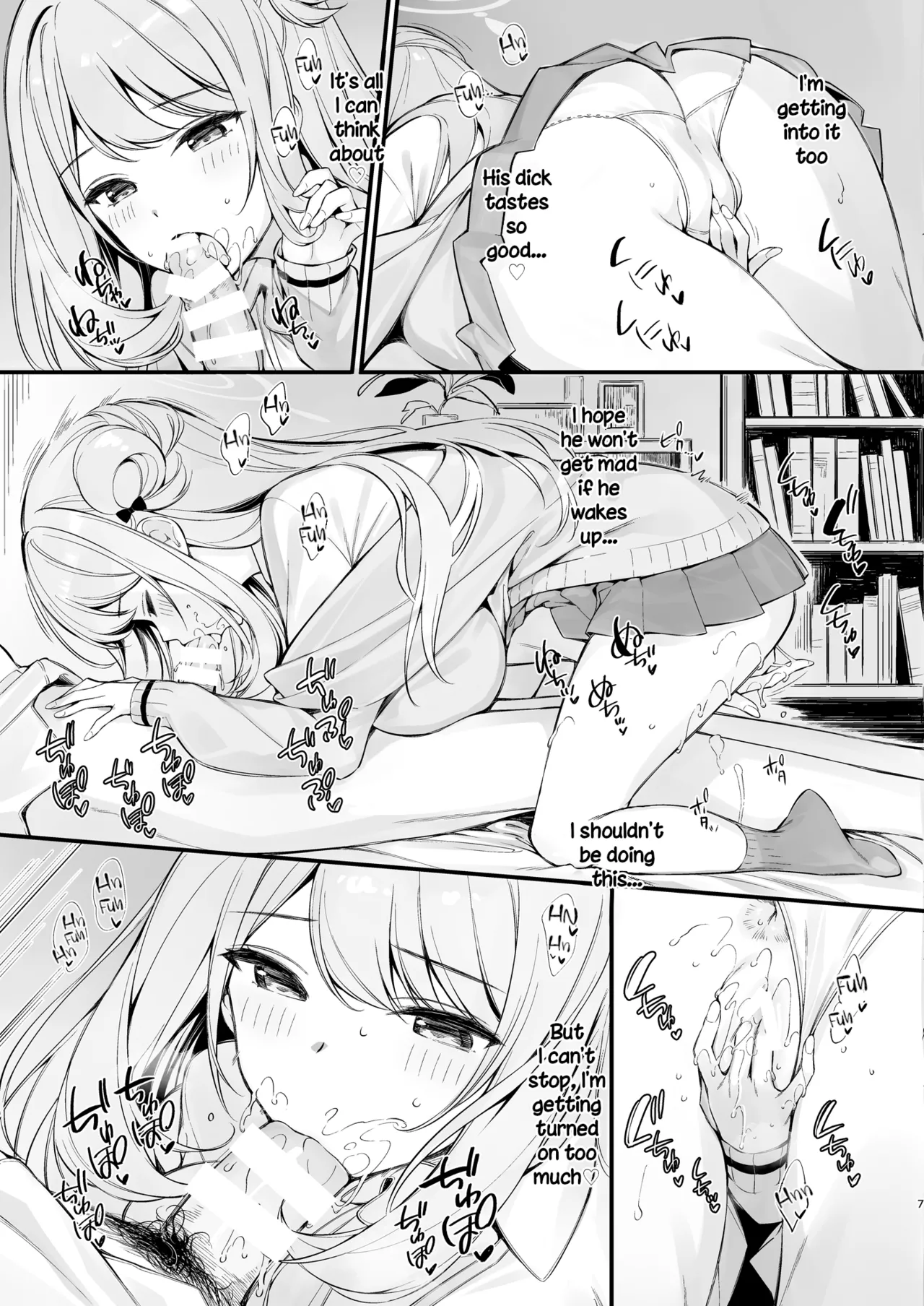 Sensei, are you sleeping? May I assault you? | Sensei, Nechattan desu ka? Osocchattemo Ii desu ka? porn comic picture 6