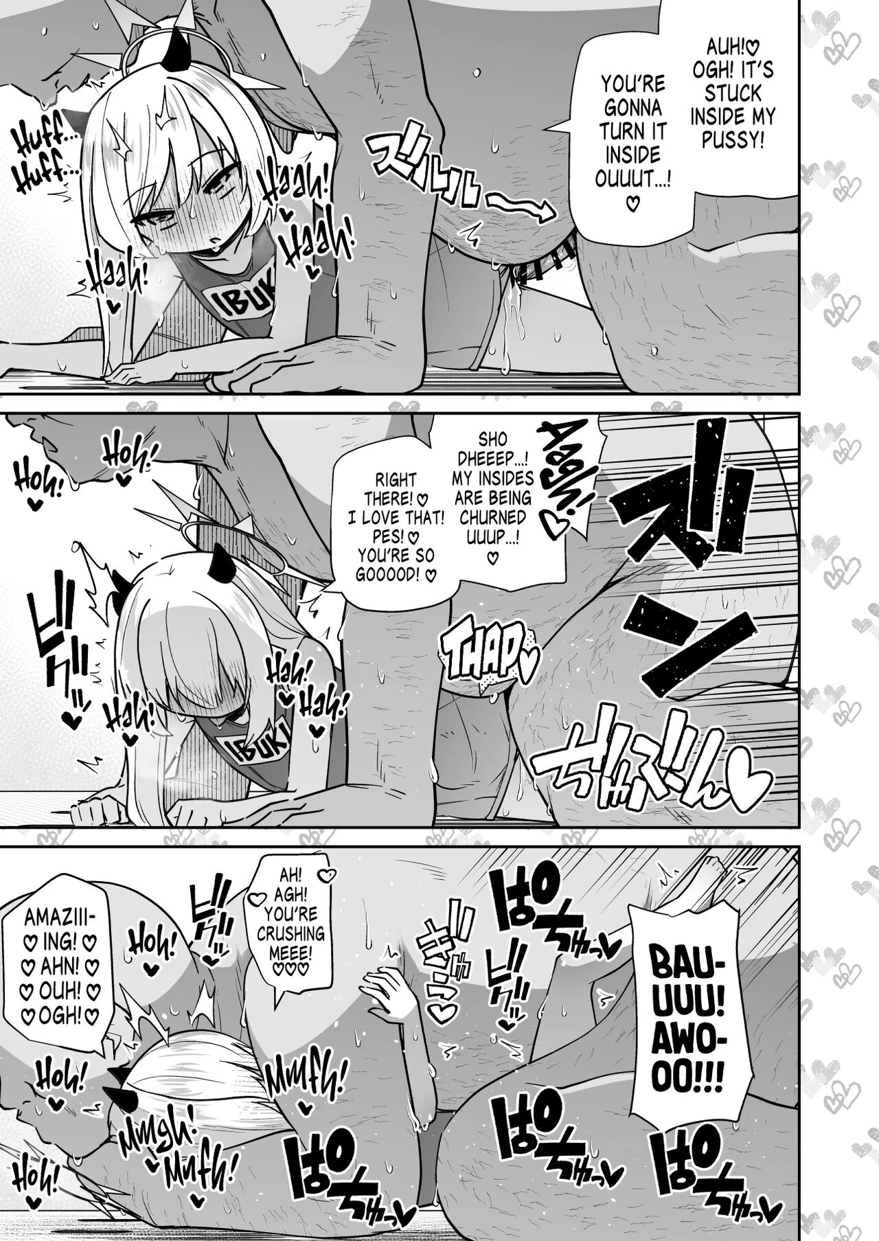 Sensei! Do You Wanna Play Pretend Doggies With Ibuki? | Sensee Ibuki to Wanwan Gokko Shiyo? porn comic picture 12