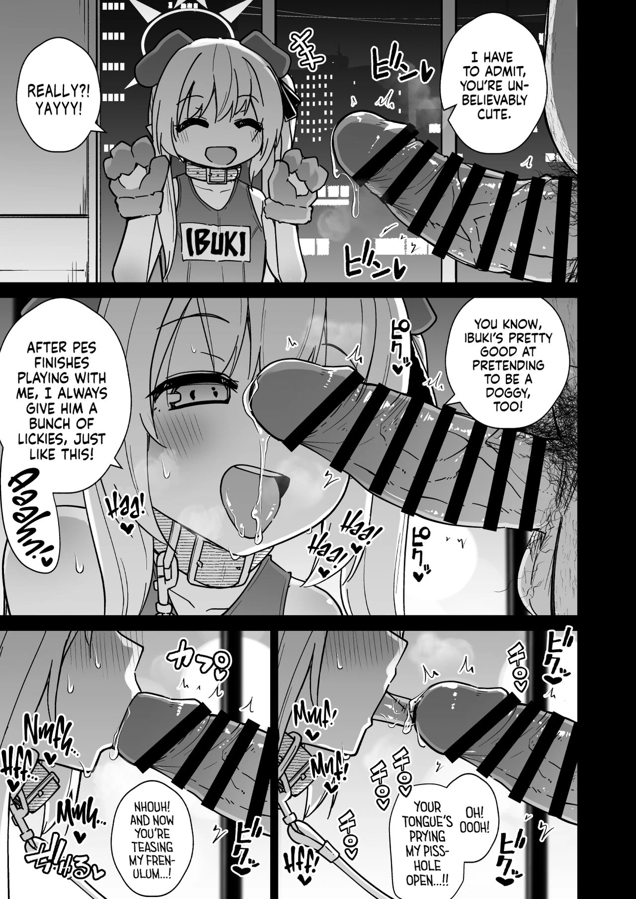 Sensei! Do You Wanna Play Pretend Doggies With Ibuki? | Sensee Ibuki to Wanwan Gokko Shiyo? porn comic picture 18
