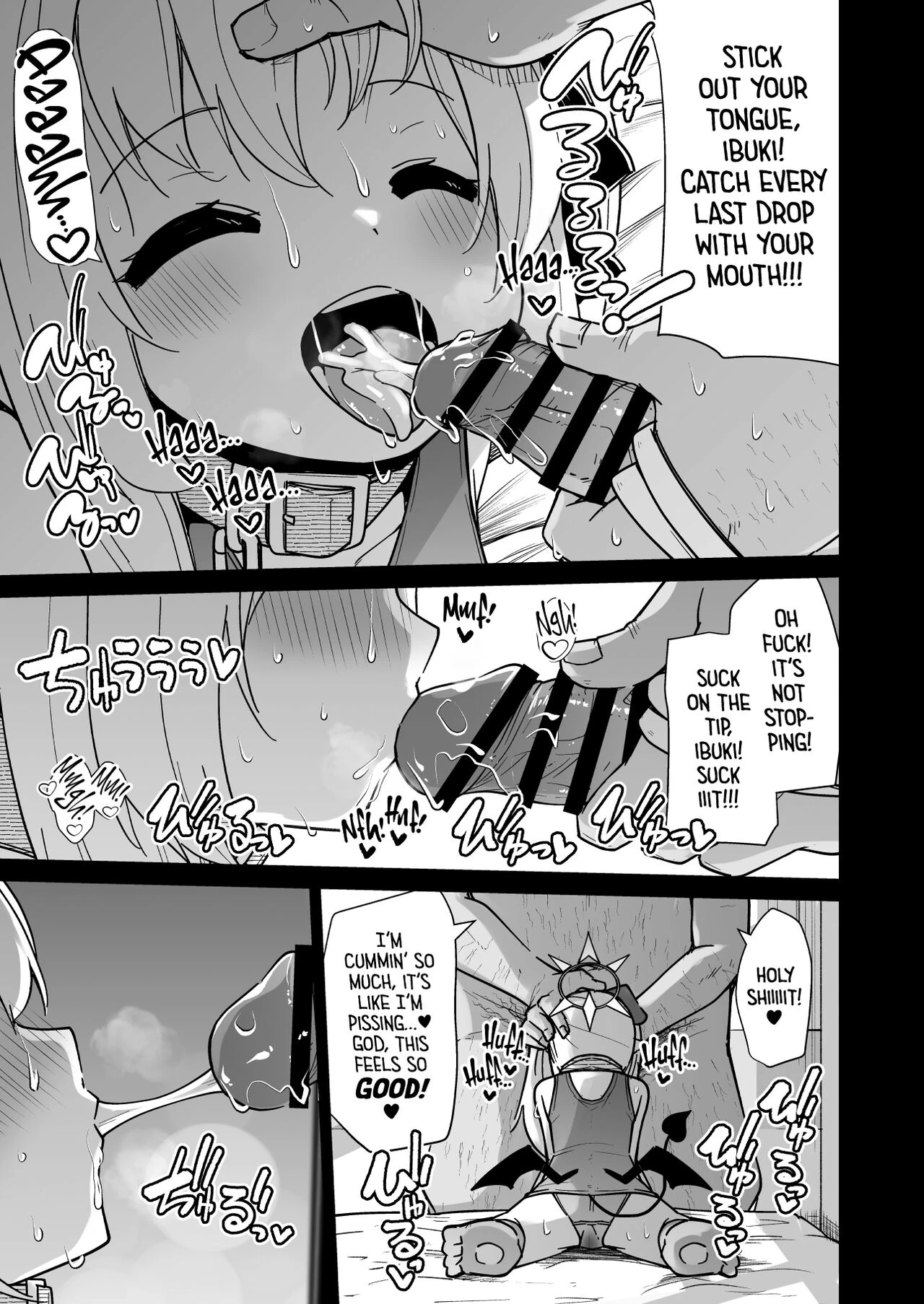Sensei! Do You Wanna Play Pretend Doggies With Ibuki? | Sensee Ibuki to Wanwan Gokko Shiyo? porn comic picture 20