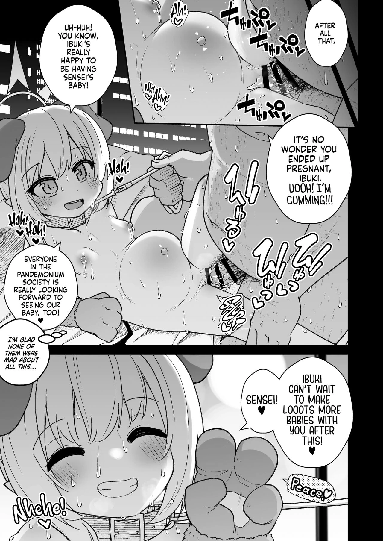 Sensei! Do You Wanna Play Pretend Doggies With Ibuki? | Sensee Ibuki to Wanwan Gokko Shiyo? porn comic picture 29