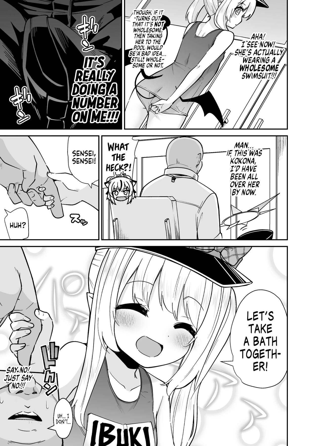 Sensei! Do You Wanna Play Pretend Doggies With Ibuki? | Sensee Ibuki to Wanwan Gokko Shiyo? porn comic picture 4